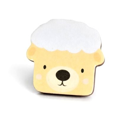 Kids Handmade Acacia Wood Sheep Drawer Knob
